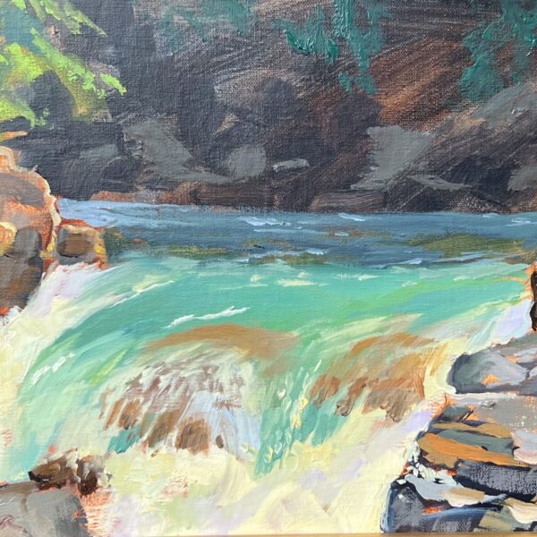 Nooksack Falls by Alfred Currier