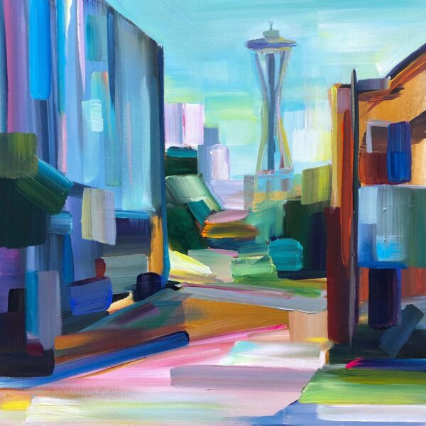 Needle in Square by Brooke Borcherding