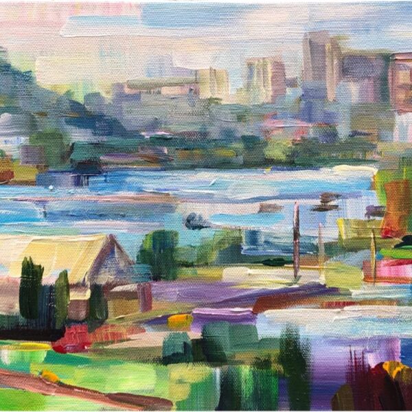 Pond Overlook by Brooke Borcherding