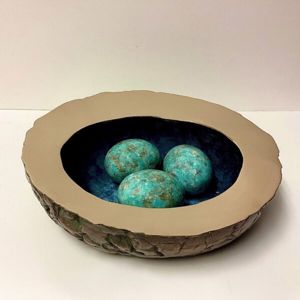 Nest with Eggs by Barbara Duzan