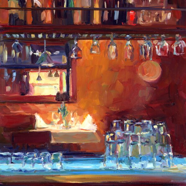 From Behind The Blue Bar by  Pam Ingalls