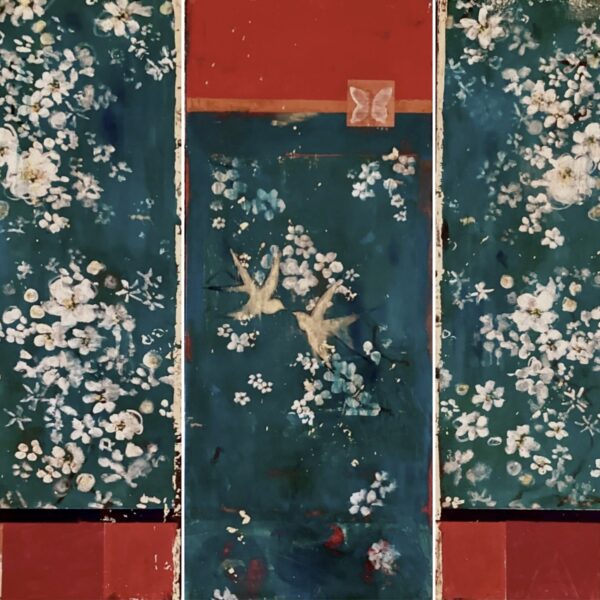 Paris Court (Triptych) by Kathe Fraga