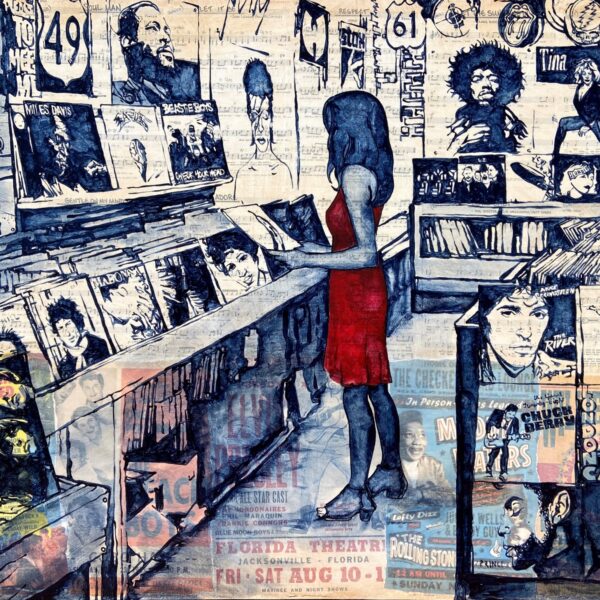 The Record Store; Vinyl Village by Will Armstrong