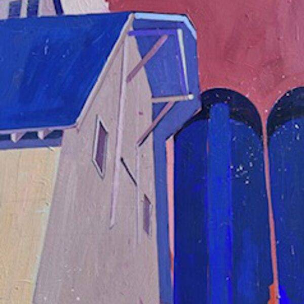 Backyard At The Barn by Carol Wade