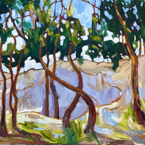 Bluff Above The Shore by Teresa Smith