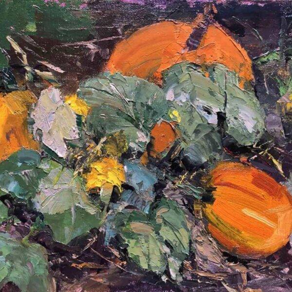 At the Day Road Pumpkin Patch by Jane Wallis