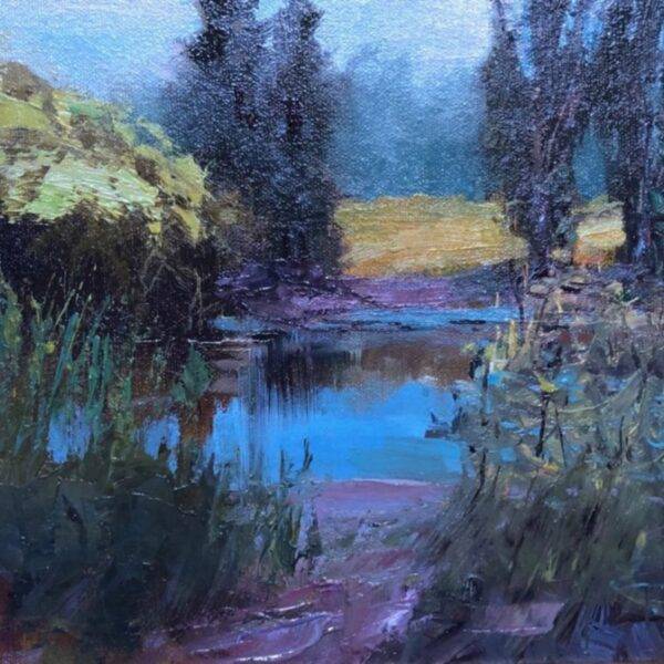 Battle Point Park Pond by Jane Wallis