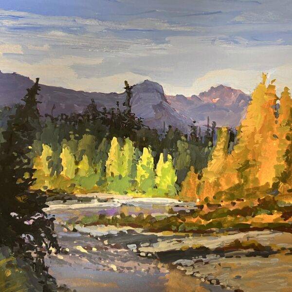 Cascade Autumn by Jane Wallis