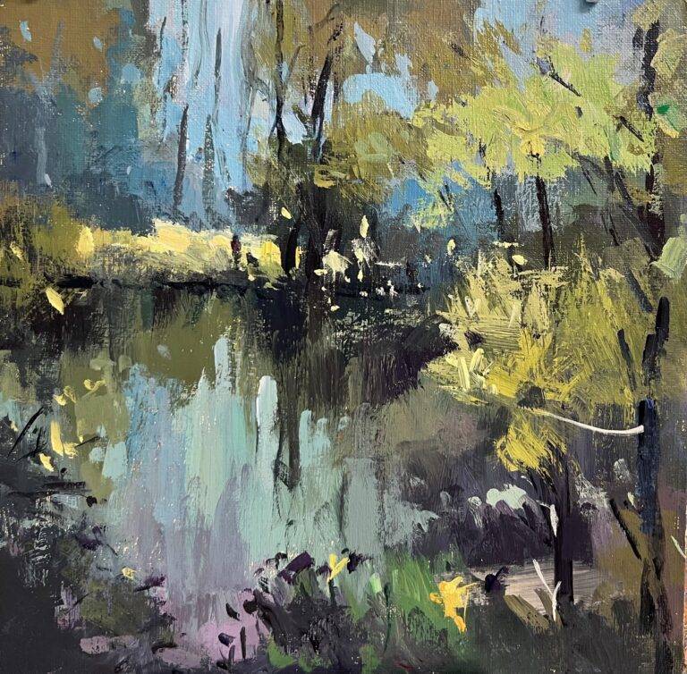 Lower Pond At Bloedel Reserve by Jane Wallis