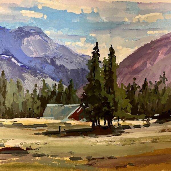 Mountain Retreat by Jane Wallis