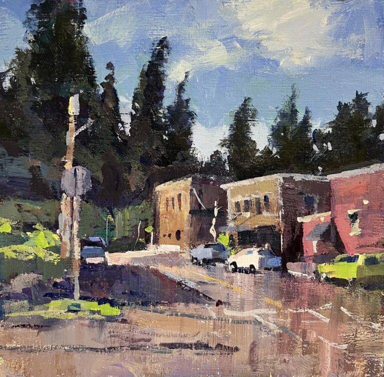 Rolling Bay Street by Jane Wallis