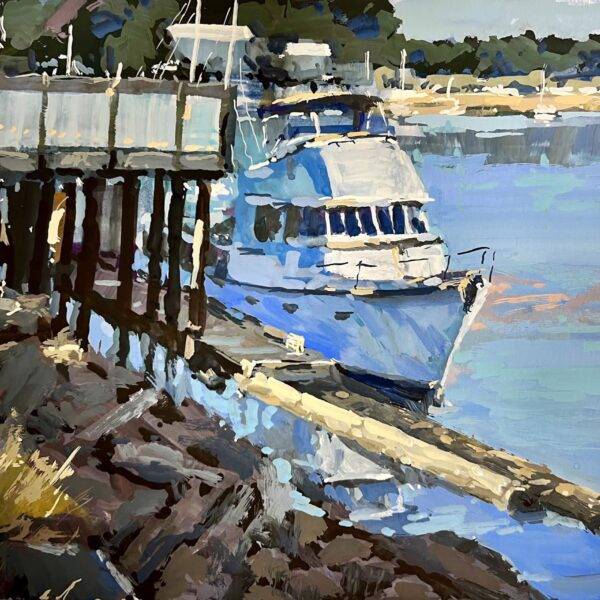 Sunday Port Stop by Jane Wallis