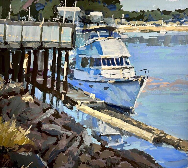 Sunday Port Stop by Jane Wallis