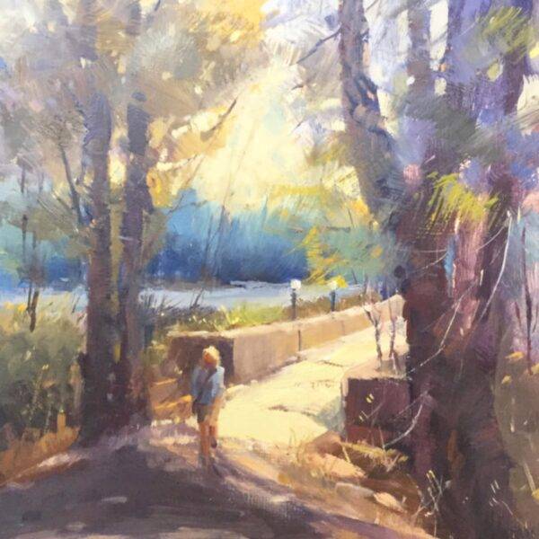 Sunny Day at the Arboretum by Jane Wallis