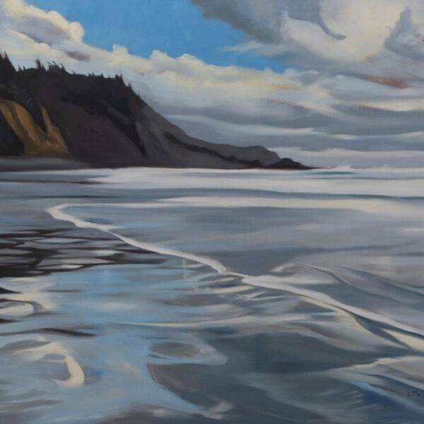 Silver Point In The Wind, 2024 by  Lisa McShane