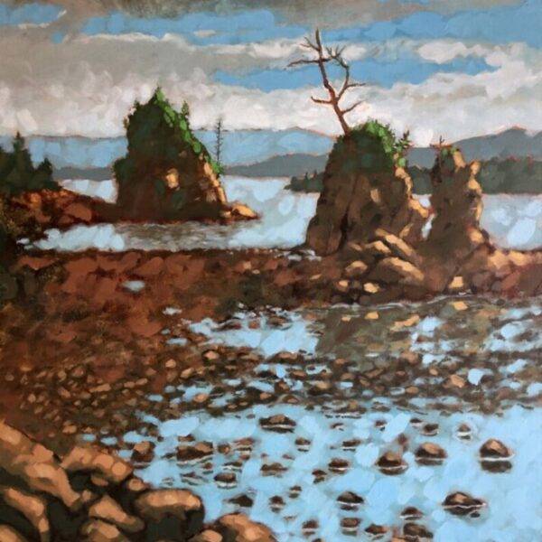 Three Sisters’ Oregon Coast by Paul Polson