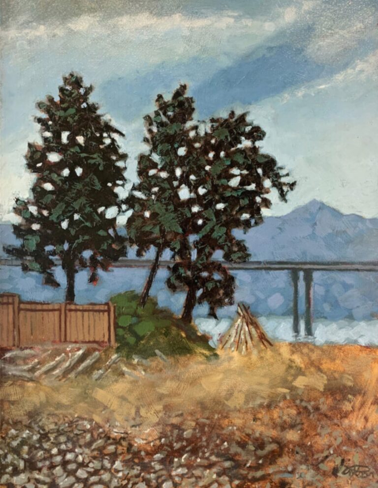 Hood Canal Bridge East End by Paul Polson