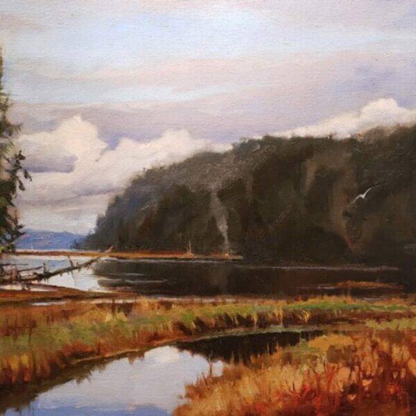 Fish Camp on Stavis Bay by Robin Paul Weiss