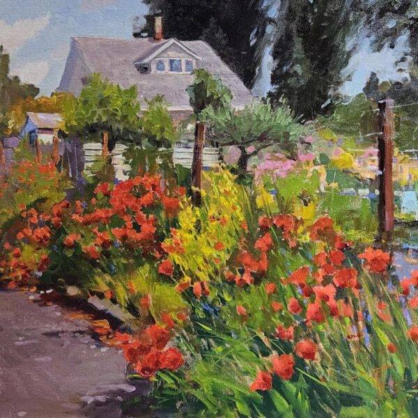 Garden Poppies by Robin Paul Weiss