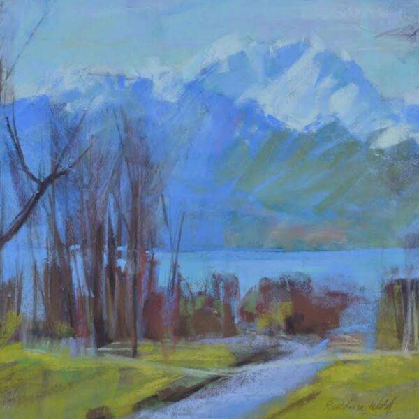 Canal View In Spring by Randena Walsh