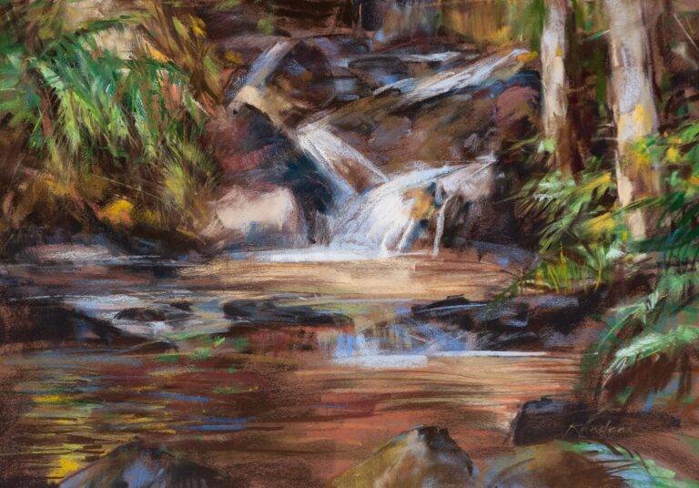 Gold Creek Falls, 2024 by Randena Walsh