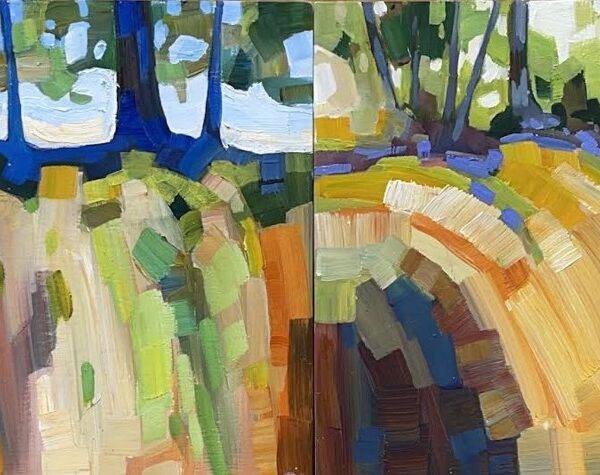 Seasons (Quadriptych) by Teresa Smith