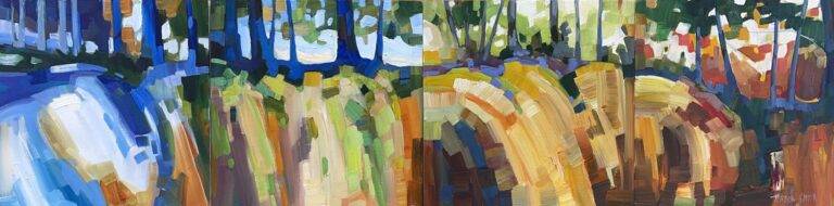 Seasons (Quadriptych) by Teresa Smith