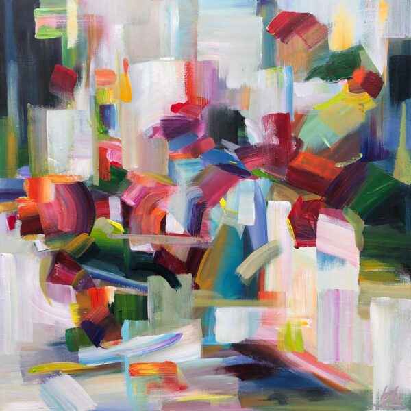 Abstract Floral by Brooke Borcherding