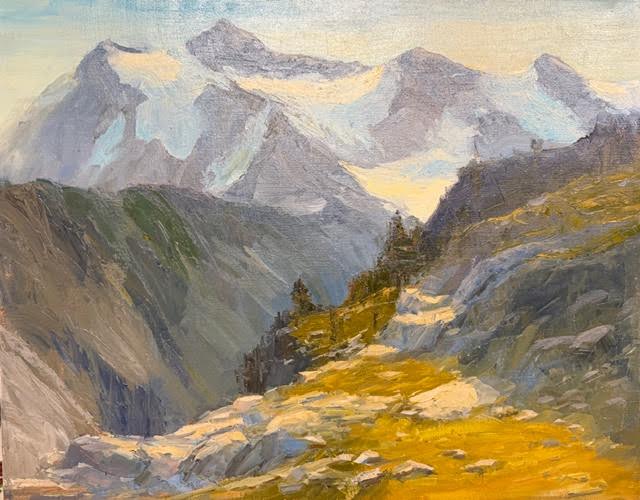 Mt Shuksan From Artist’s Point by Jane Wallis
