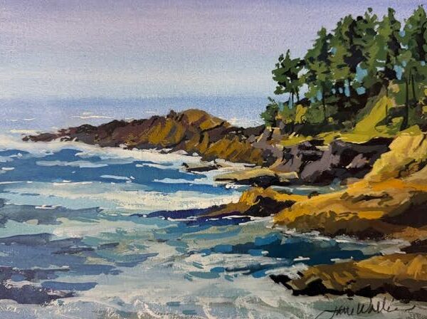 Coastal Surf by Jane Wallis