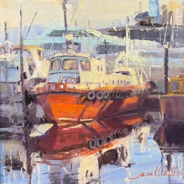 Docked At Port Angeles by Jane Wallis